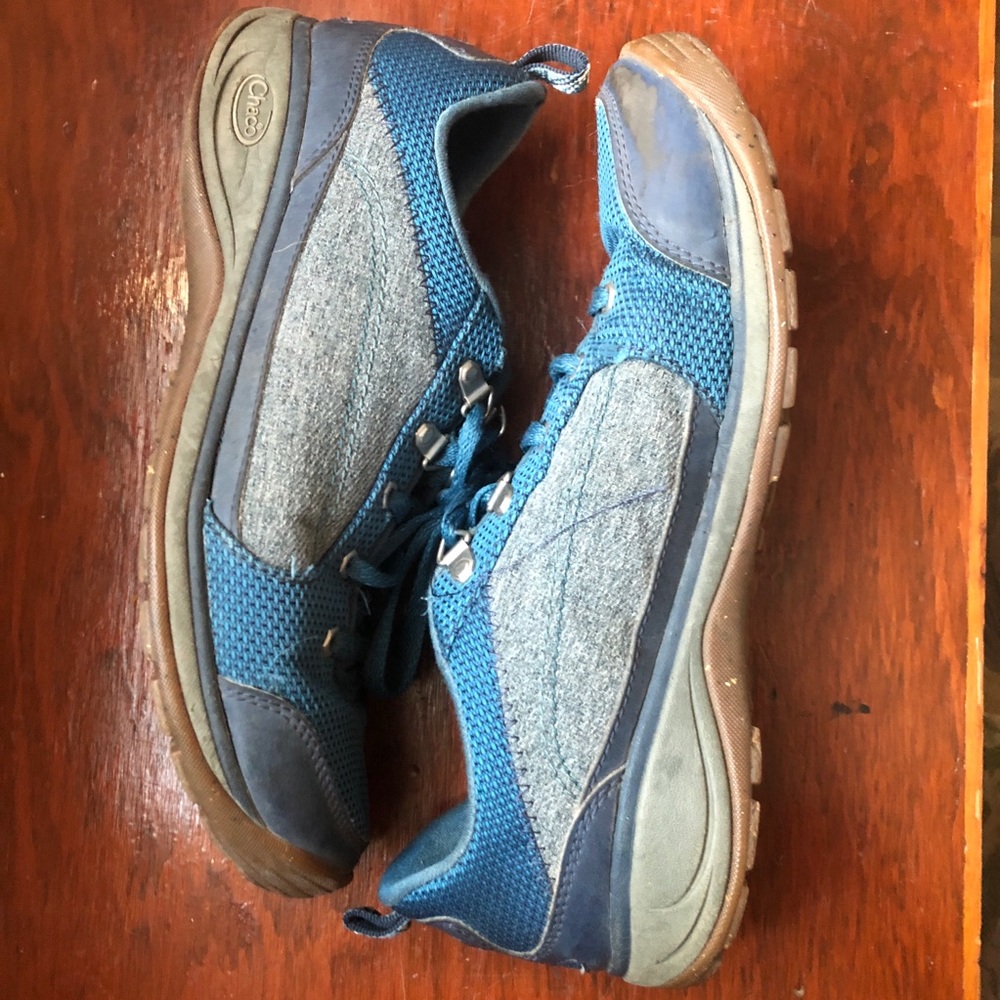 Chaco Kanarra Women's Blue Gray Athletic Sneakers Size 10